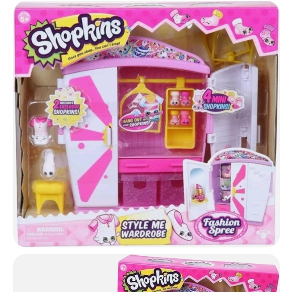Shopkins Style Me Ware Robe Fashion Spree